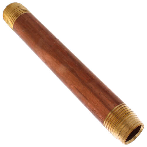 Main product image of 1/2" x 6" Brass Nipple (Lead Free)