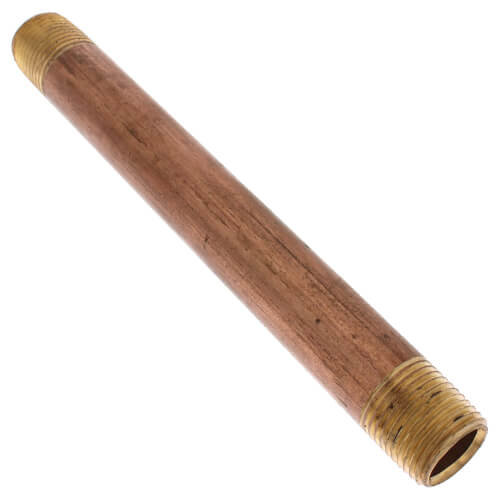 Main product image of 1/2" x 7" Brass Nipple (Lead Free)