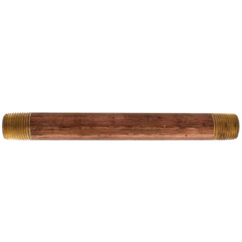 Main product image of 1/2" x 7" Brass Nipple (Lead Free)