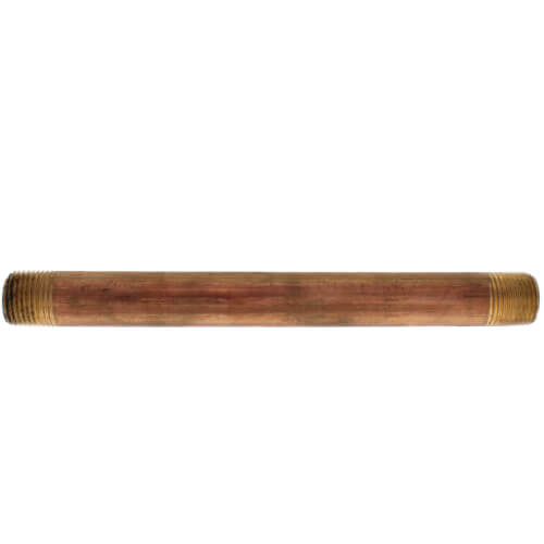 Main product image of 1/2" x 8" Brass Nipple (Lead Free)