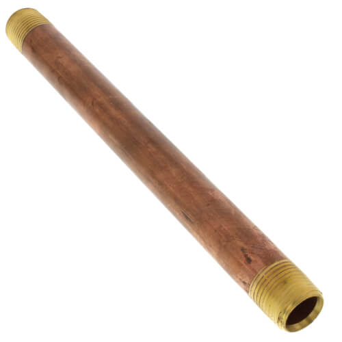 Main product image of 1/2" x 9" Brass Nipple (Lead Free)