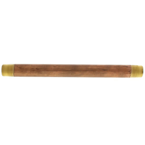 Main product image of 1/2" x 9" Brass Nipple (Lead Free)