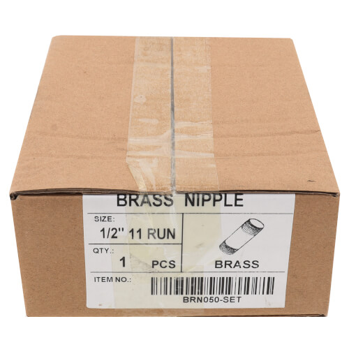 Main product image of 1/2" Brass Nipple Set (Close to 6" Length) (Lead Free)