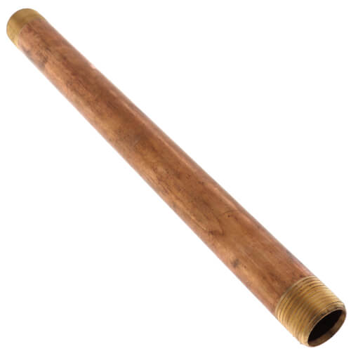 Main product image of 3/4" x 12" Brass Nipple (Lead Free)
