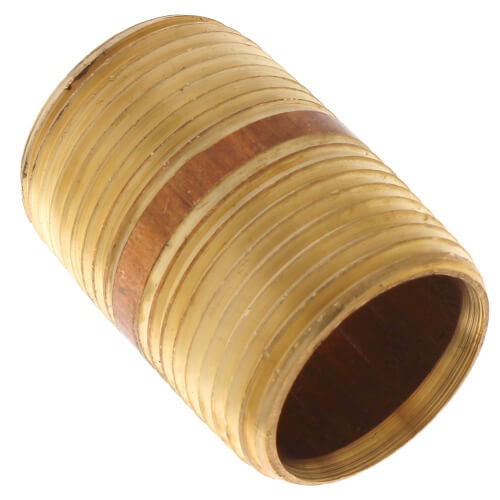 Main product image of 3/4" x 1-1/2" Brass Nipple (Lead Free)