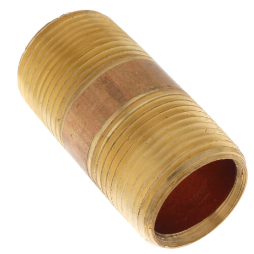 Main product image of 3/4" x 2" Brass Nipple (Lead Free)