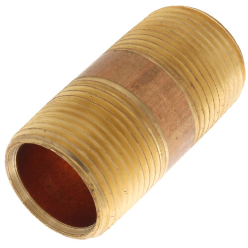 Main product image of 3/4" x 2" Brass Nipple (Lead Free)