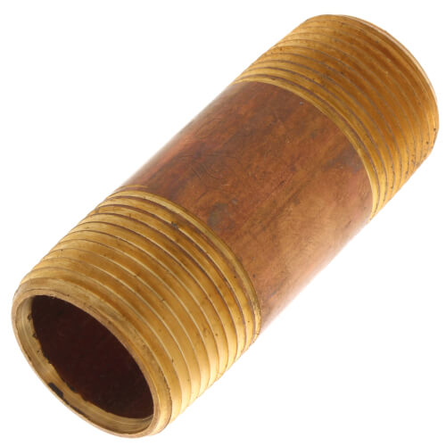 Main product image of 3/4" x 2-1/2" Brass Nipple (Lead Free)