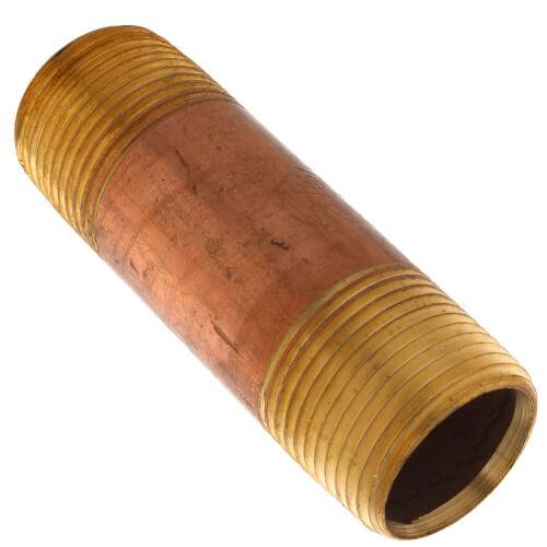 Main product image of 3/4" x 3" Brass Nipple (Lead Free)