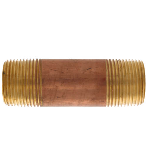 Main product image of 3/4" x 3" Brass Nipple (Lead Free)