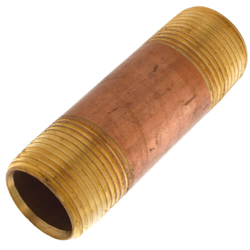 Main product image of 3/4" x 3" Brass Nipple (Lead Free)