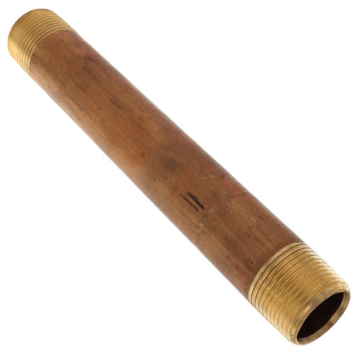 Main product image of 3/4" x 7" Brass Nipple (Lead Free)