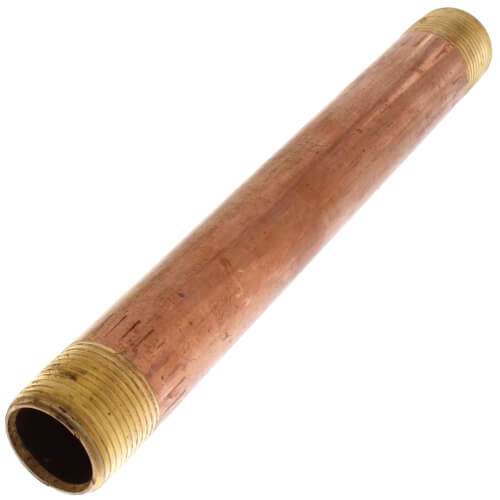 Main product image of 3/4" x 8" Brass Nipple (Lead Free)