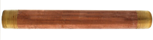 Main product image of 3/4" x 8" Brass Nipple (Lead Free)