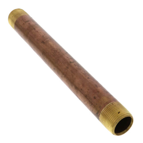 Main product image of 3/4" x 9" Brass Nipple (Lead Free)
