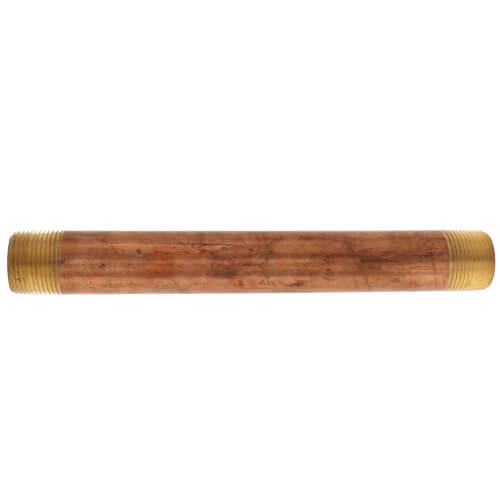 Main product image of 1" x 10" Brass Nipple (Lead Free)