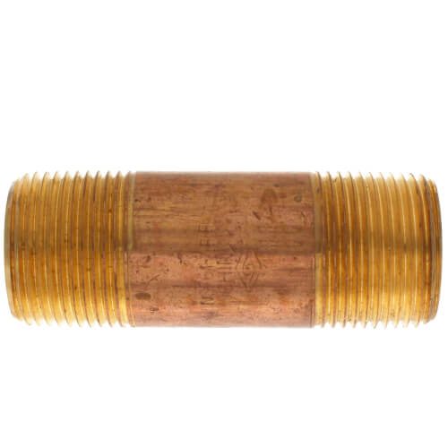 Main product image of 1" x 3-1/2" Brass Nipple (Lead Free)