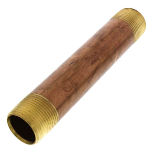 Main product image of 1" x 7" Brass Nipple (Lead Free)