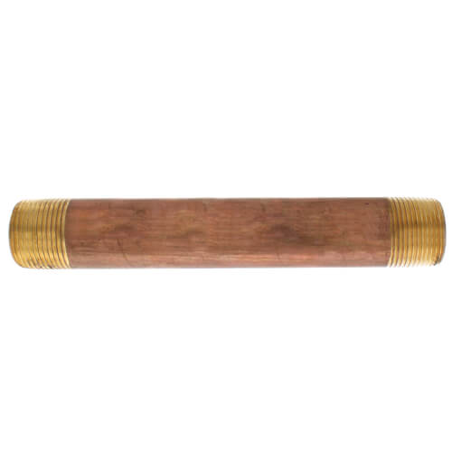 Main product image of 1" x 8" Brass Nipple (Lead Free)