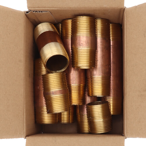 Main product image of 1" Brass Nipple Set (Close to 6" Length) (Lead Free)