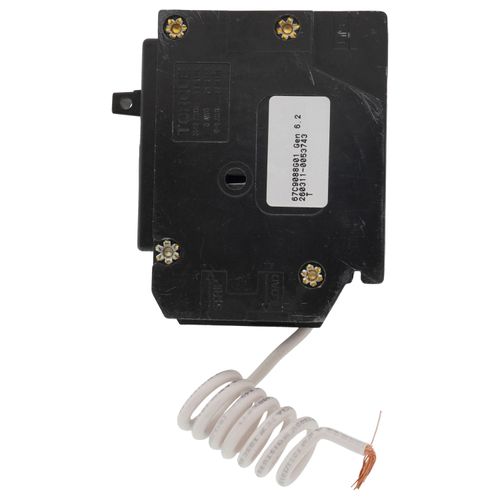 Main product image of 1-Pole BR AFCI/GFCI Circuit Breaker, Plug-In, 10 kAIC, Pigtail, UL Only (15A, 120/240V)