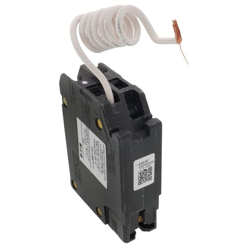 Main product image of 1-Pole BR AFCI/GFCI Circuit Breaker, Plug-In, 10 kAIC, Pigtail, UL Only (15A, 120/240V)