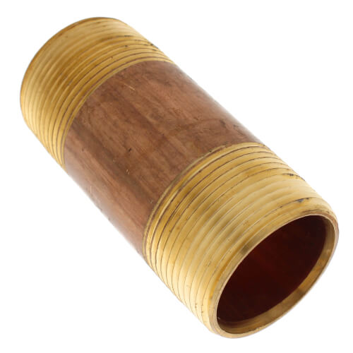 Main product image of 1-1/4" x 3-1/2" Brass Nipple (Lead Free)