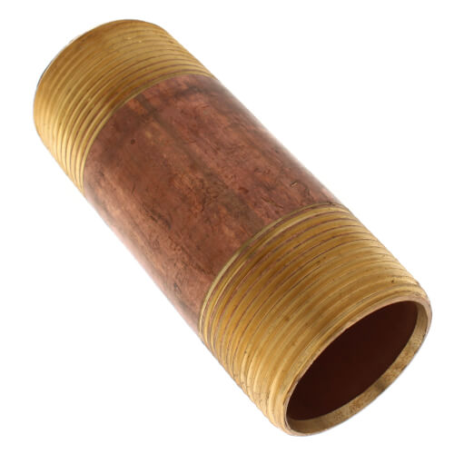 Main product image of 1-1/4" x 4" Brass Nipple (Lead Free)