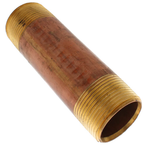 Main product image of 1-1/4" x 5" Brass Nipple (Lead Free)