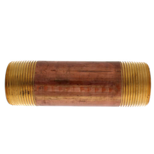 Main product image of 1-1/4" x 5" Brass Nipple (Lead Free)