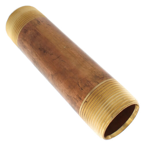 Main product image of 1-1/4" x 6" Brass Nipple (Lead Free)