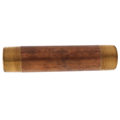 Main product image of 1-1/4" x 7" Brass Nipple (Lead Free)