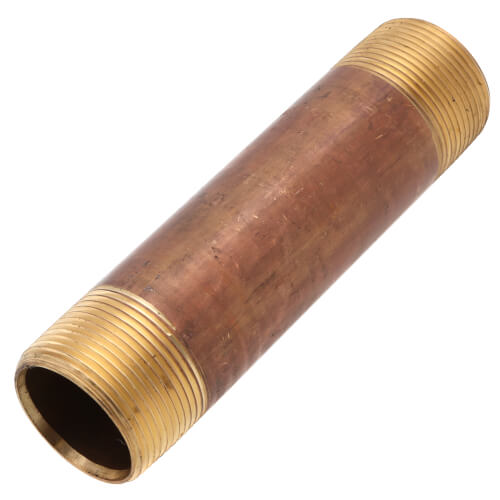 Main product image of 1-1/4" Brass Nipple Set (Close to 6" Length) (Lead Free)