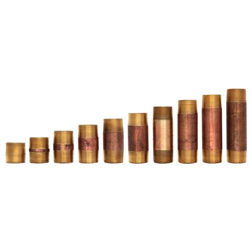 Main product image of 1-1/4" Brass Nipple Set (Close to 6" Length) (Lead Free)