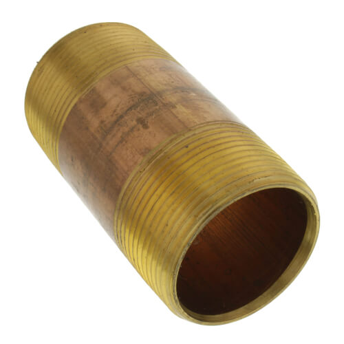 Main product image of 1-1/2" x 3-1/2" Brass Nipple (Lead Free)