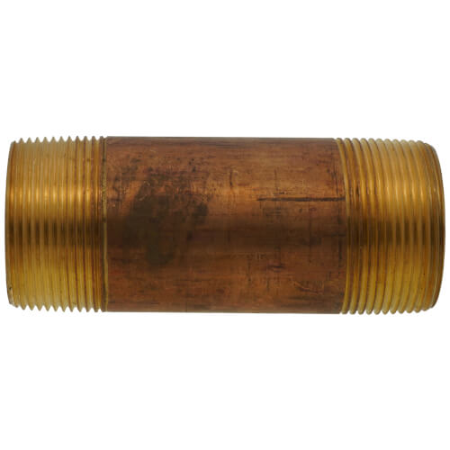 Main product image of 1-1/2" x 4-1/2" Brass Nipple (Lead Free)