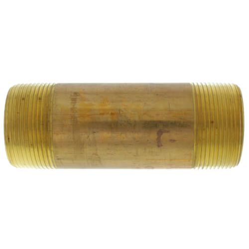 Main product image of 1-1/2" x 5" Brass Nipple (Lead Free)