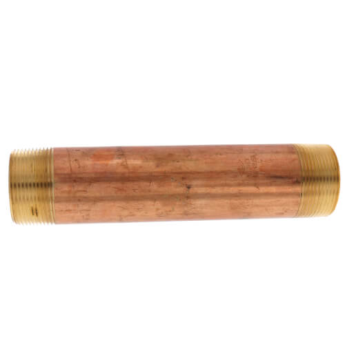 Main product image of 1-1/2" x 8" Brass Nipple (Lead Free)
