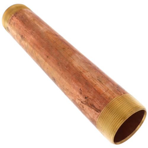 Main product image of 2" x 12" Brass Nipple (Lead Free)