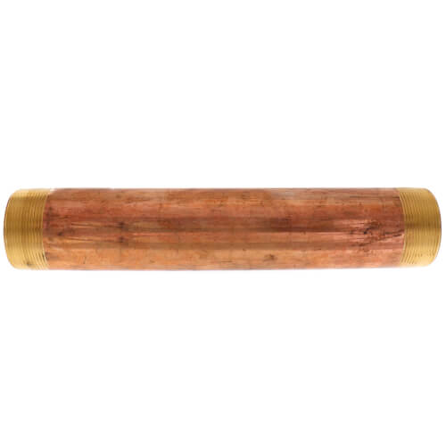 Main product image of 2" x 12" Brass Nipple (Lead Free)