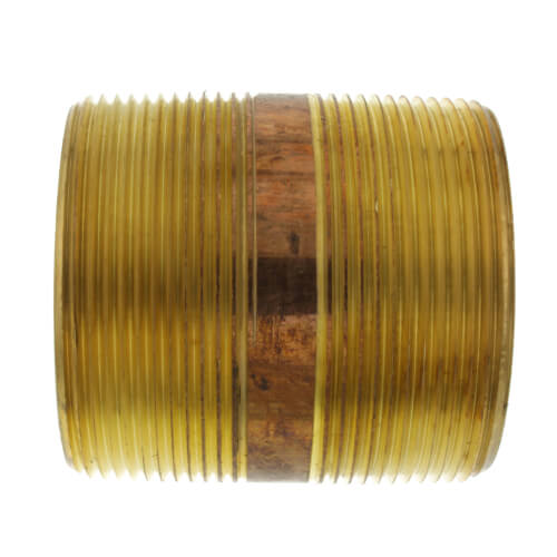 Main product image of 2" x 2-1/2" Brass Nipple (Lead Free)