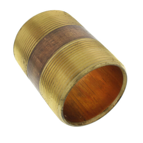 Main product image of 2" x 3" Brass Nipple (Lead Free)
