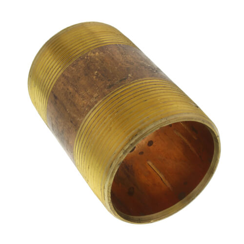 Main product image of 2" x 3-1/2" Brass Nipple (Lead Free)