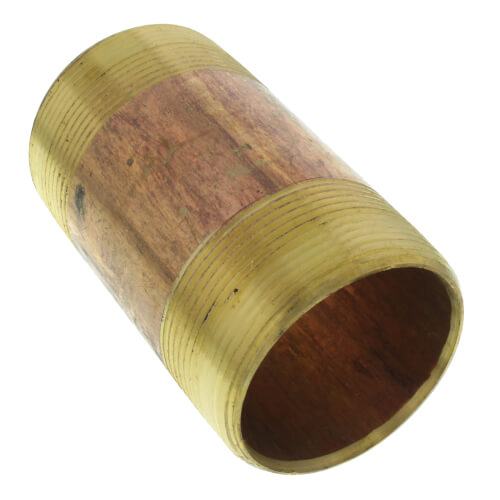 Main product image of 2" x 4" Brass Nipple (Lead Free)