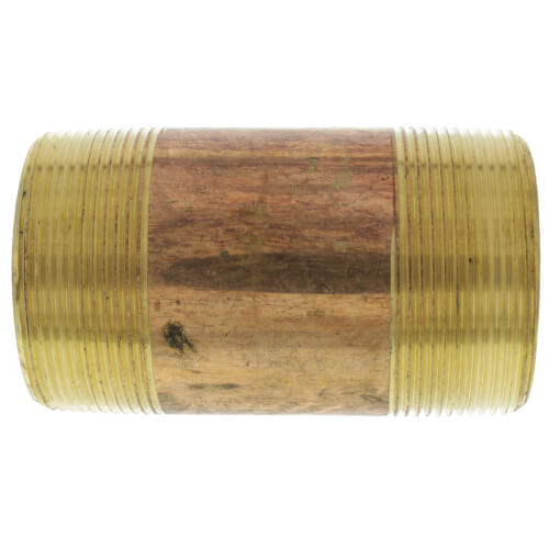 Main product image of 2" x 4" Brass Nipple (Lead Free)