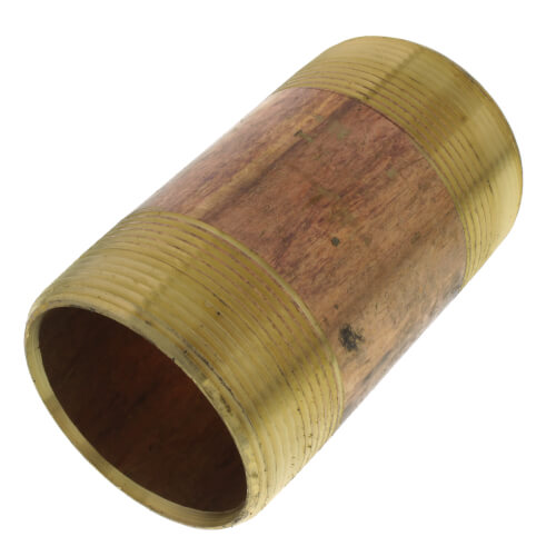 Main product image of 2" x 4" Brass Nipple (Lead Free)