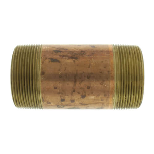 Main product image of 2" x 4-1/2" Brass Nipple (Lead Free)