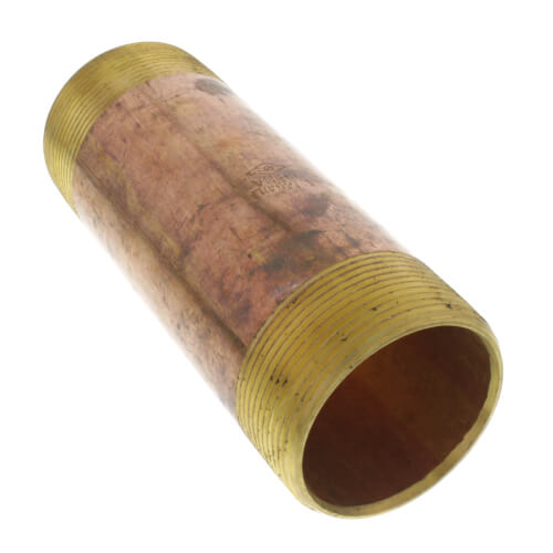 Main product image of 2" x 6" Brass Nipple (Lead Free)