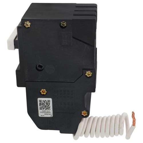 Main product image of 2-Pole BR GFCI Circuit Breaker, Common Trip, 10 kAIC, Pigtail Neutral (30A, 120/240V)