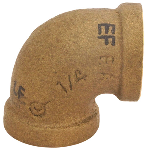 Main product image of 1/4" FIP x FIP Brass Elbow (Lead Free)
